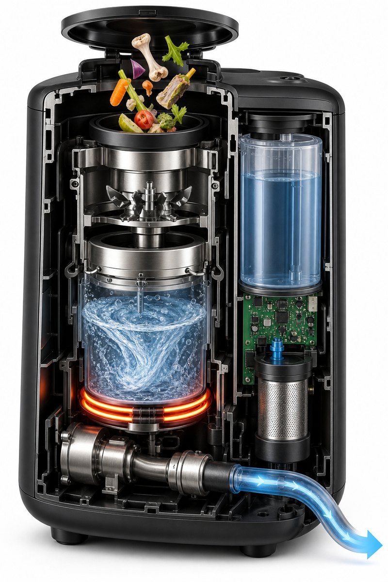 Cutaway view of the ClearCircle internal structure