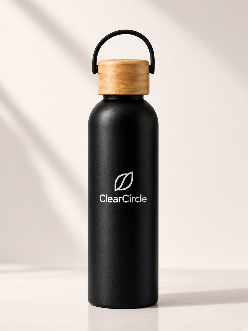 ClearCircle black bottle