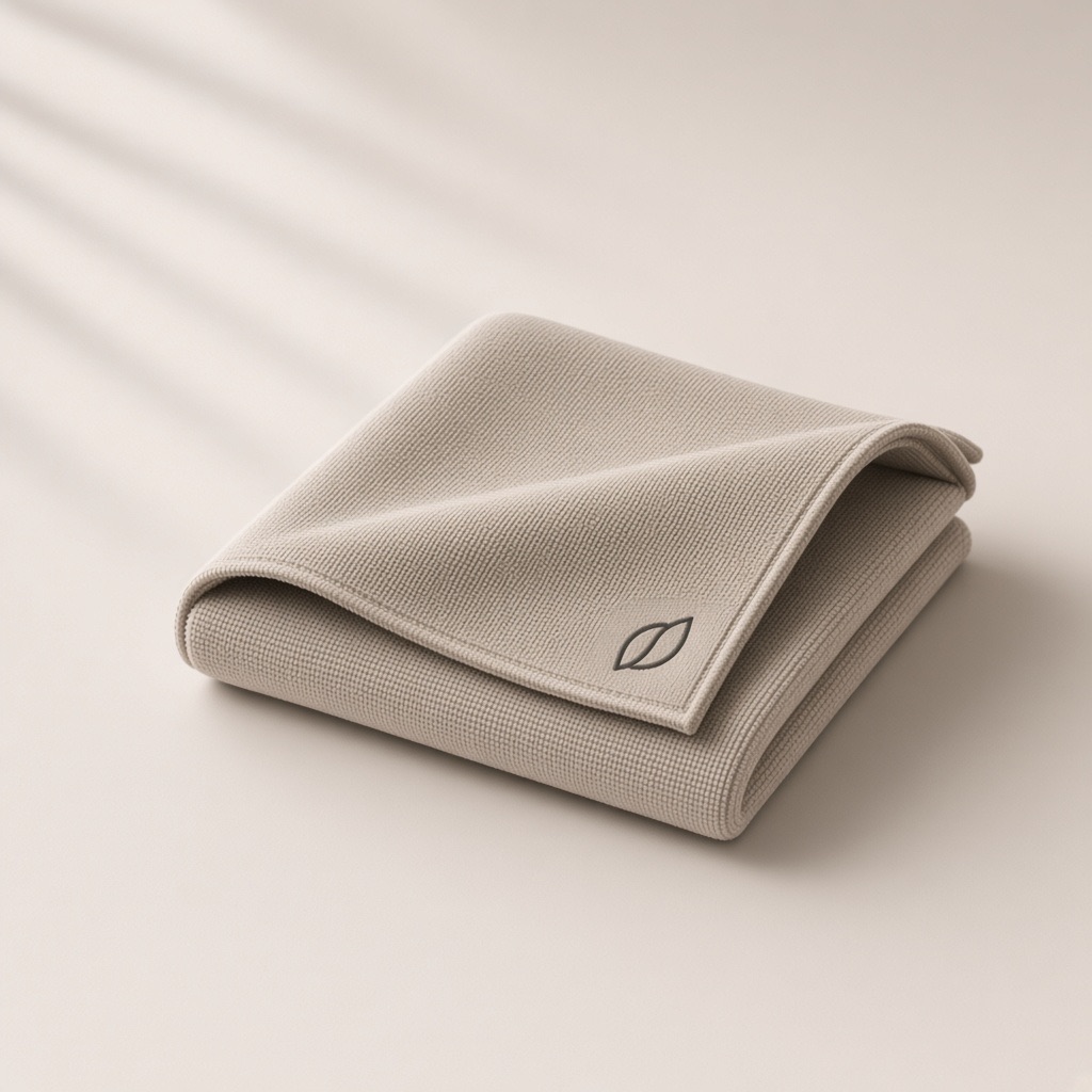 Beige ClearCircle microfiber cloth
